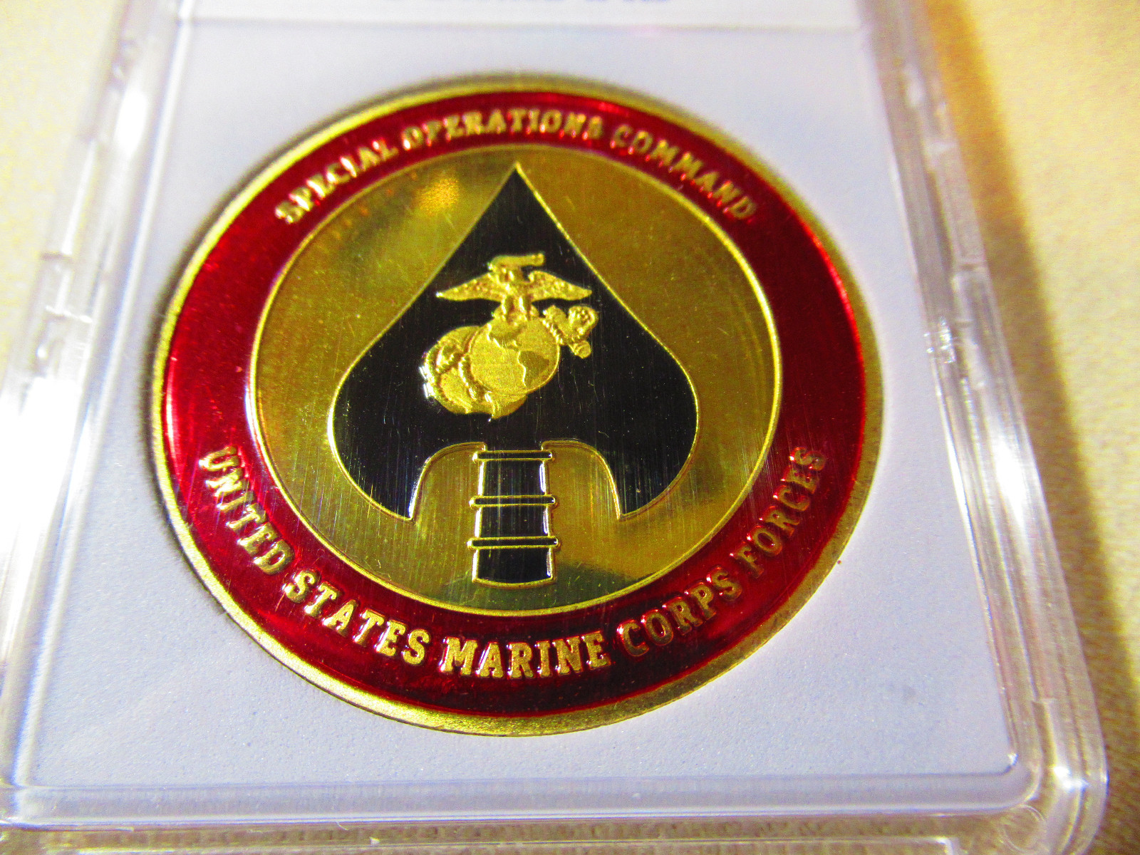 US MARINE CORPS SPECIAL OPERATIONS COMMAND Challenge Coin