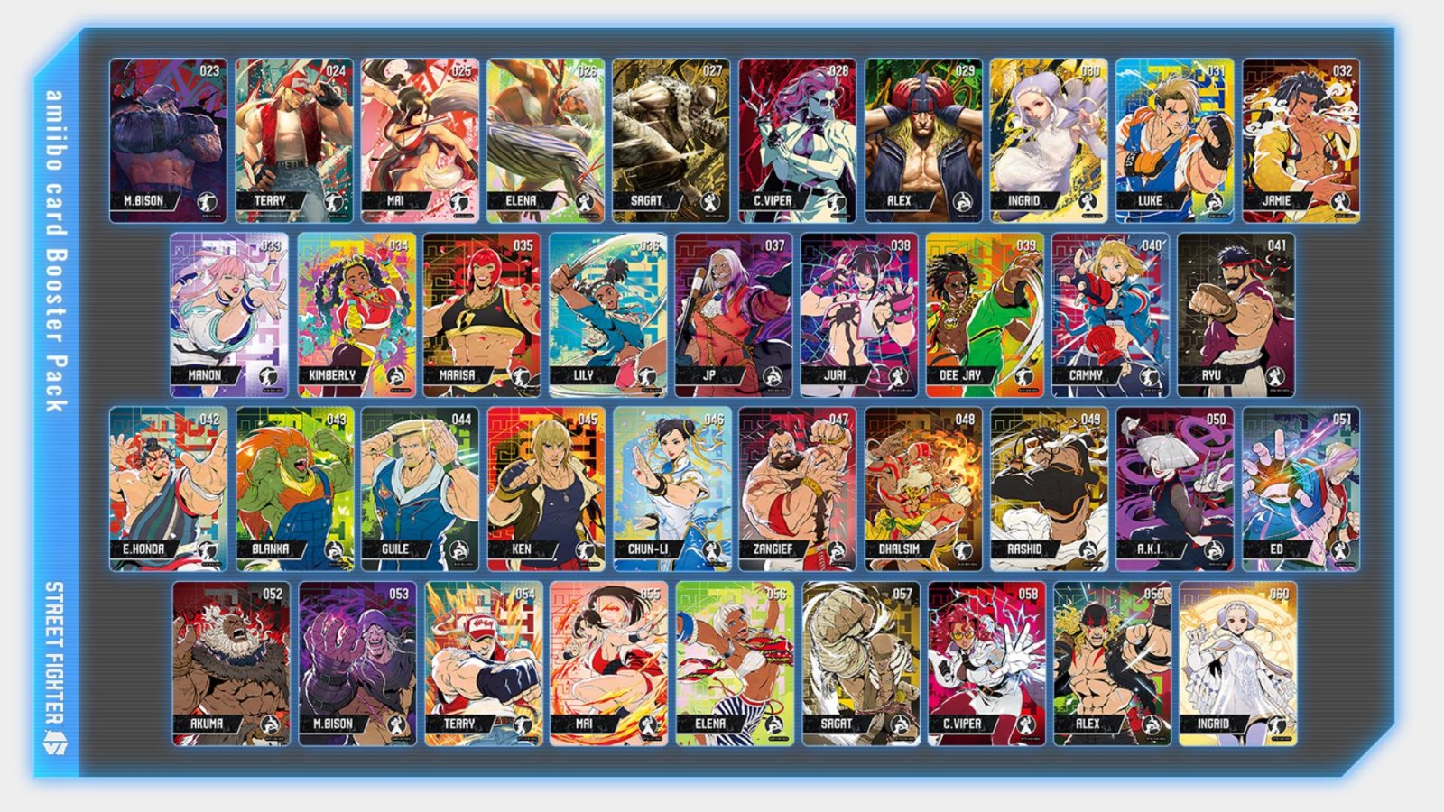 Street Fighter 6 Amiibo Cards #023 - 60