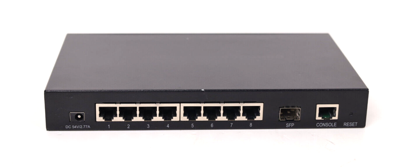 Pakedge Device Software SX-8P Managed Gigabit Switch o886