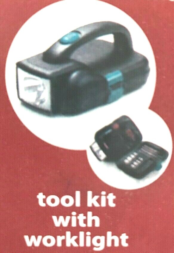 New Dover & York Home/Auto Tool Set OR Tool Kit W/Worklight - Choice