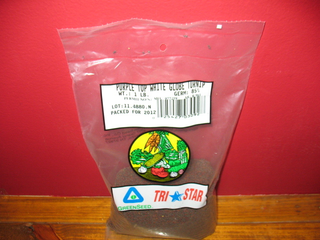 20 LBS PURPLE TOP TURNIPS DEER FOOD PLOT SEED