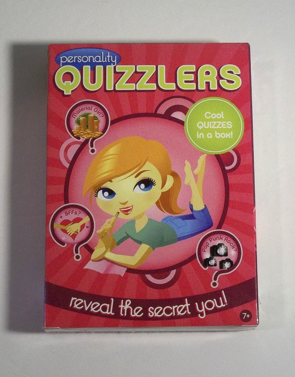 Personality Quizzlers-Cool Quizzes in a box. Reveal the Secret You. New Sealed