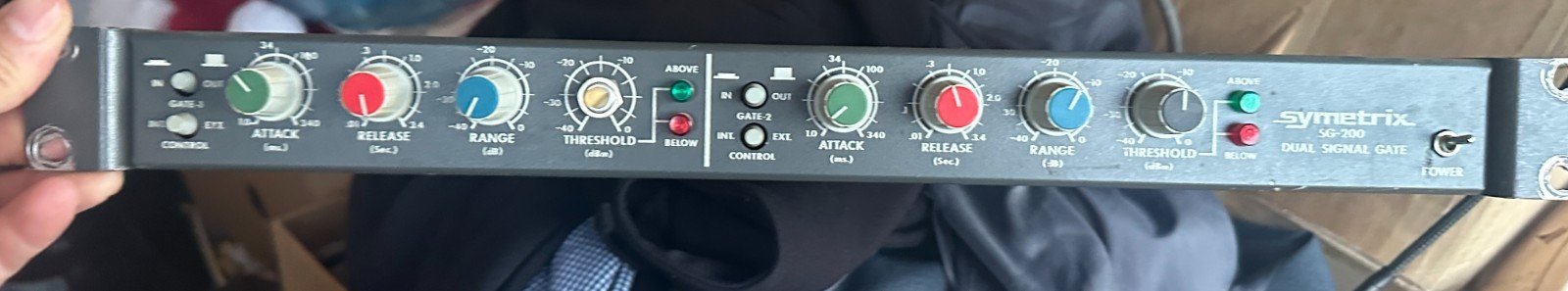 2 for price of 1 - 2 Symetrix SG-200, Dual Signal Gate, 2 Channel Noise Gate Use