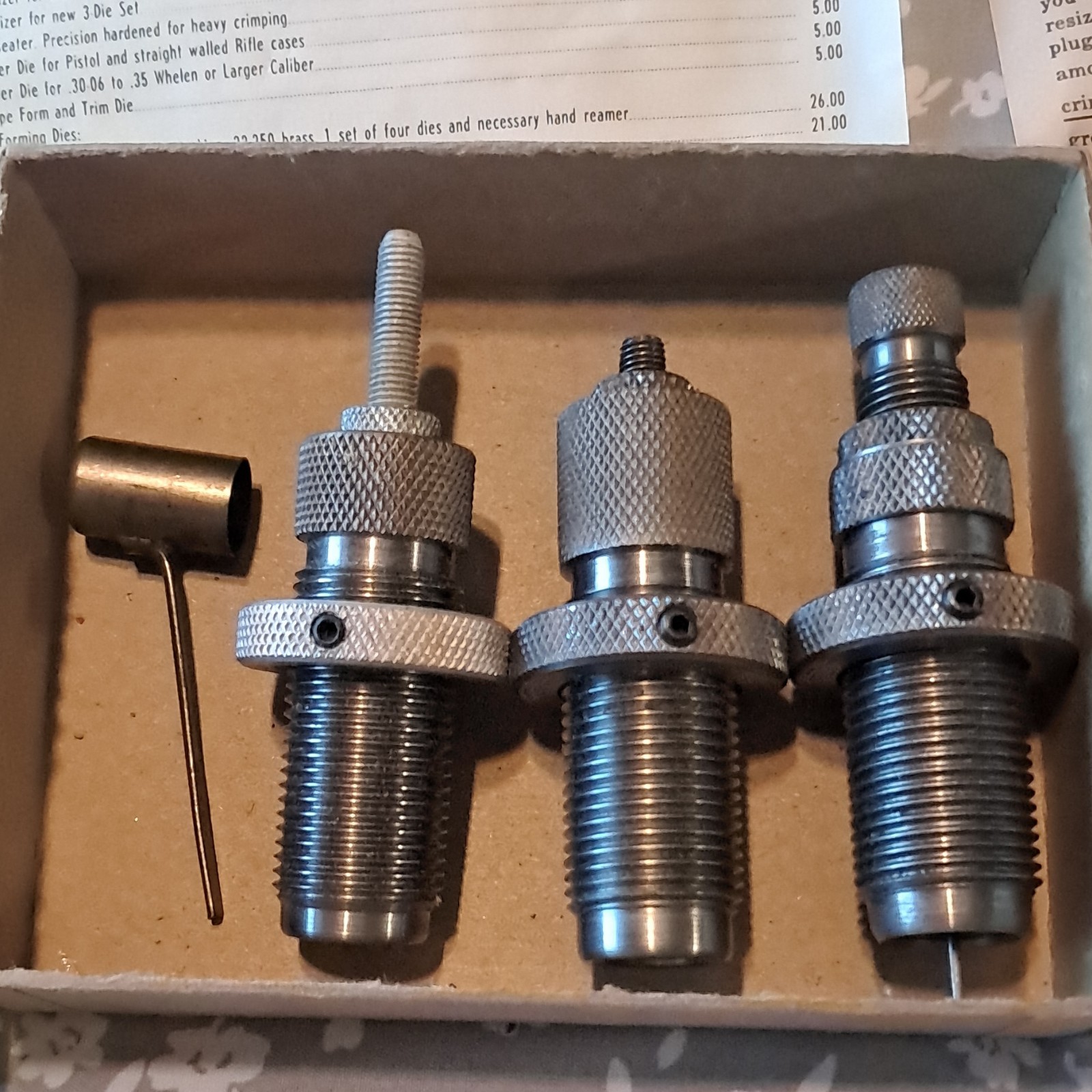 RCBS Die Set .44 Cal Handgun Reloading Dies