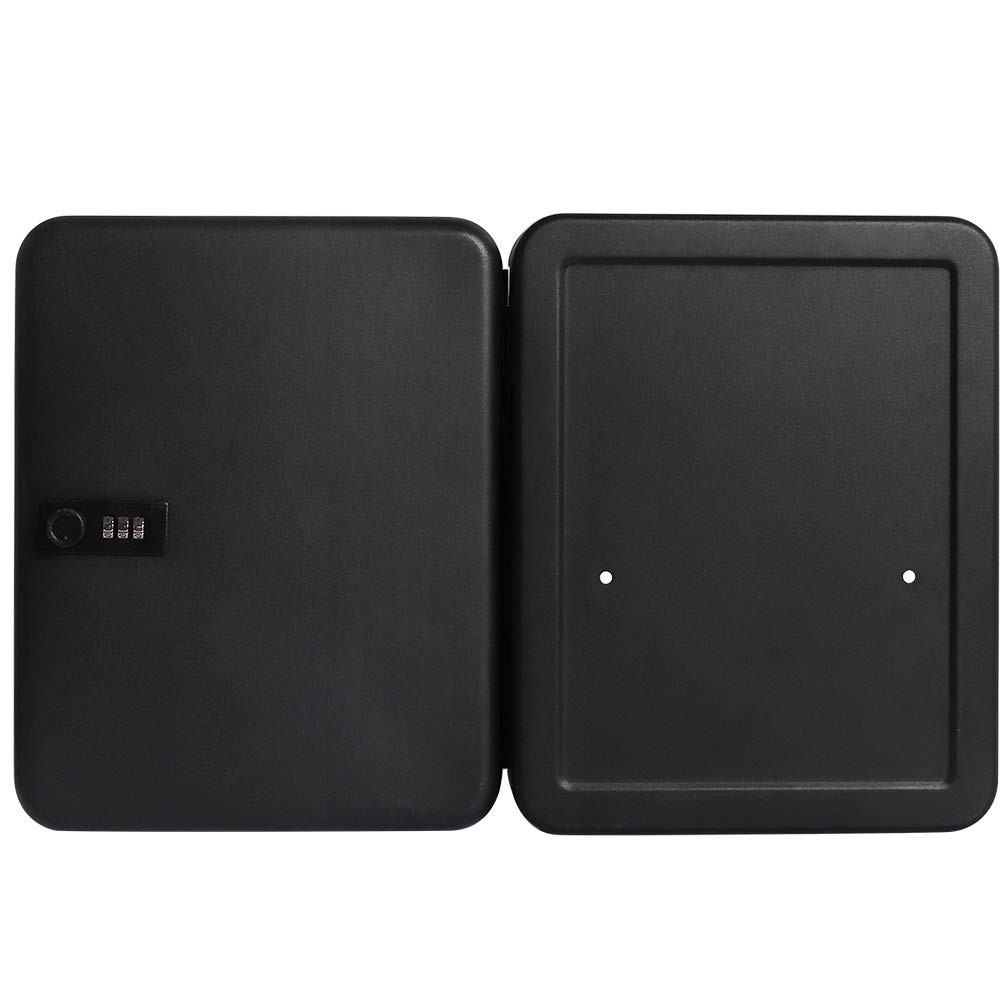 Key Cabinet Wall Mount,Locking Key Organizer,Key Storage Lock Box with Code