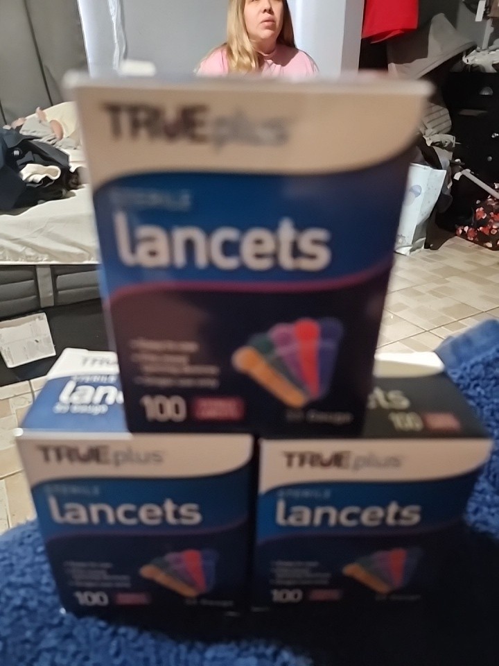 3 Trueplus Sterile Lancets, 33 Gauge, 100 Count
