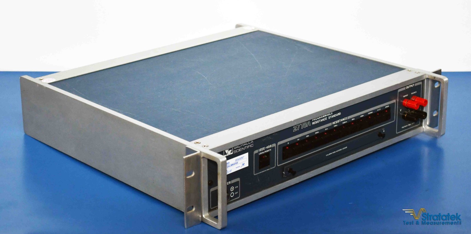 Valhalla Scientific 2718A Programmable Resistance Standard - NIST Calibrated