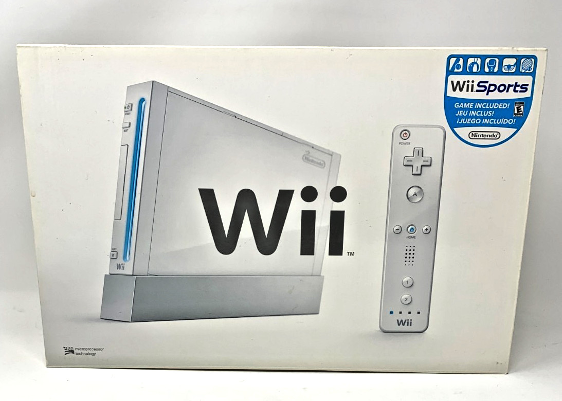 Tested Nintendo Wii RVL-001 Console Bundle Complete Extra Wireless Sensory Bar