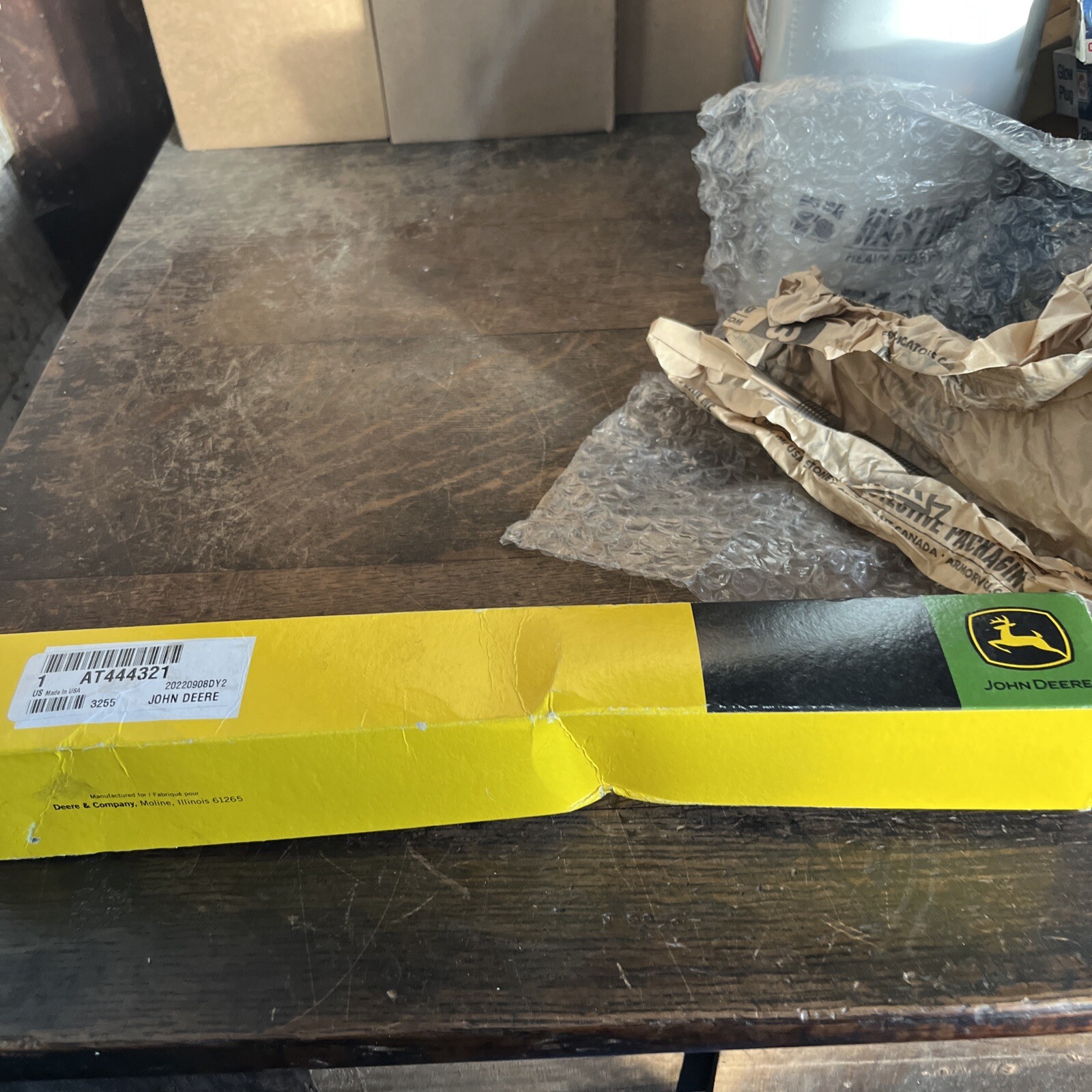 NOS John Deere OEM Hydraulic Spool Valve AT444321