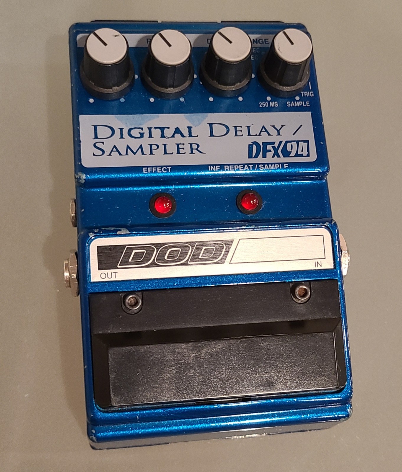 DOD DFX 94 Digital Delay/Sampler Vintage Guitar Bass Keyboard Effects Pedal
