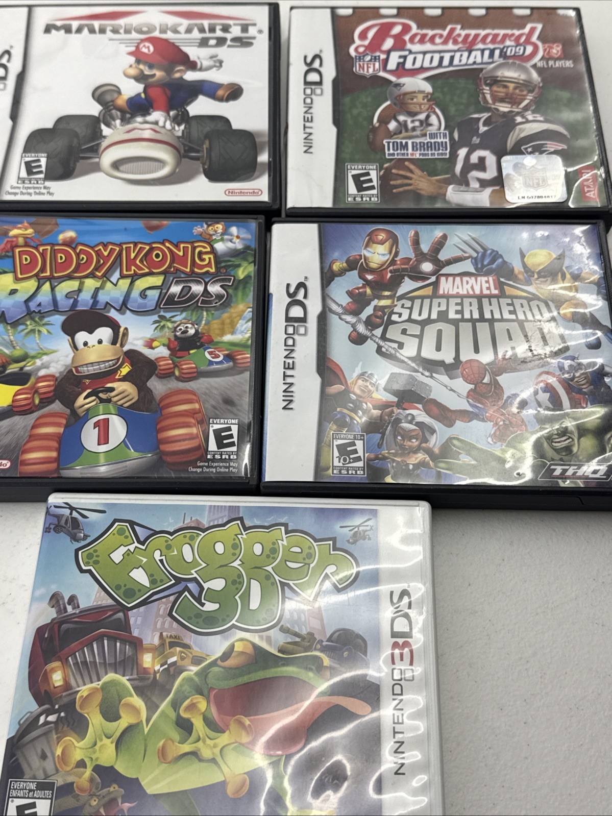 Case and Manual Only Lot Of 5 NO GAME Mario Kart DS Nintendo DS And More.
