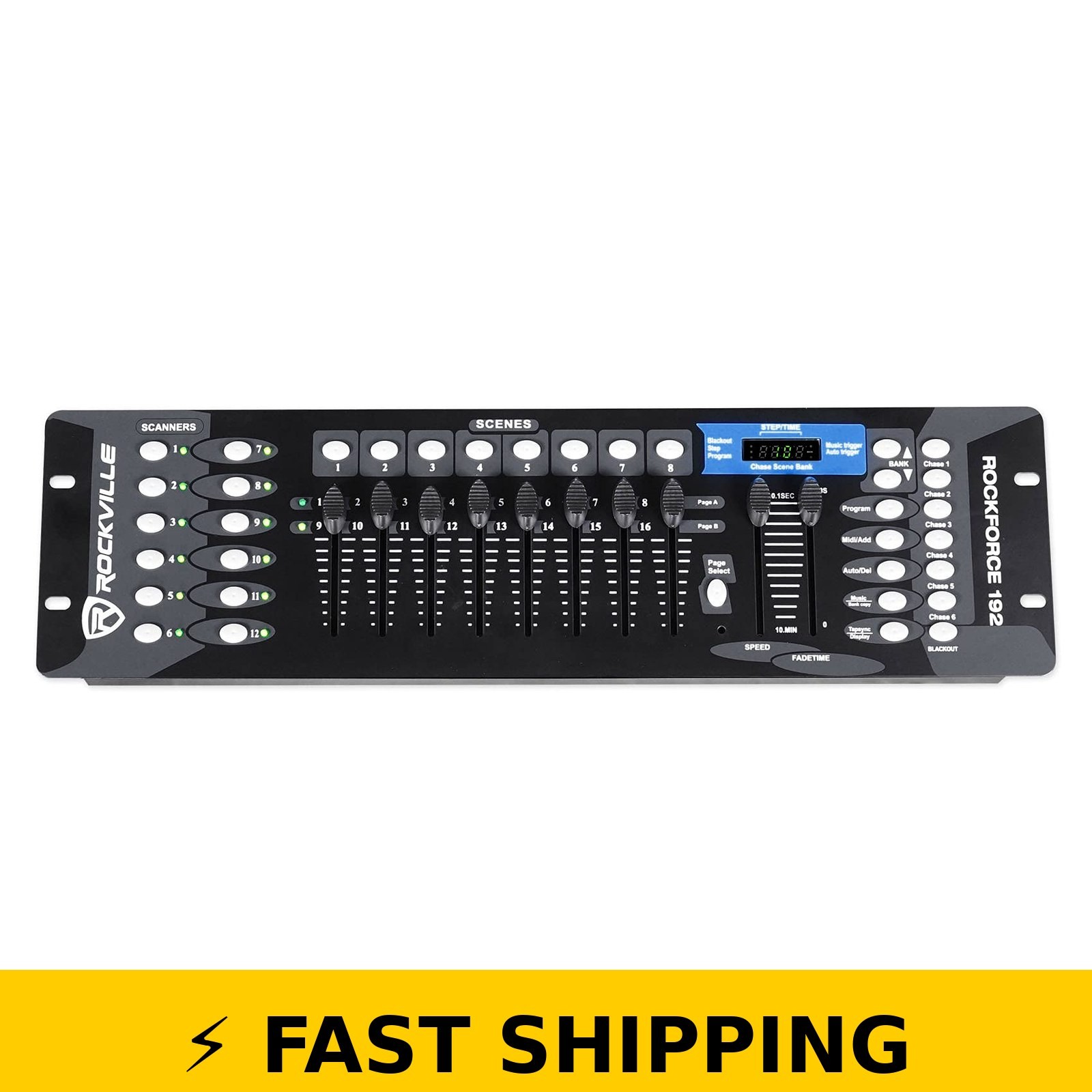 Rockville ROCKFORCE 192-Channel DMX Lighting Controller