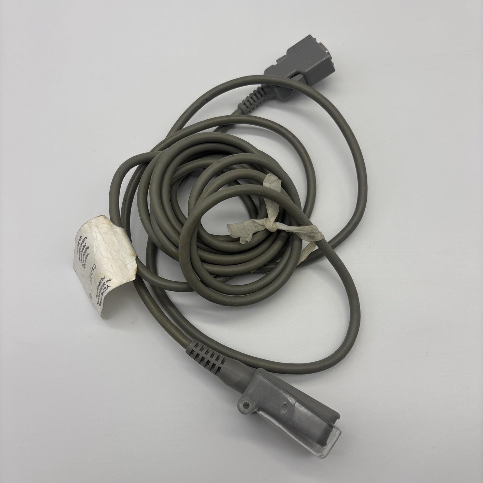 NELLCOR MC-10 PULSE OXIMETRY CABLE  123240228X 14 PINS TO F/SERIAL PORT