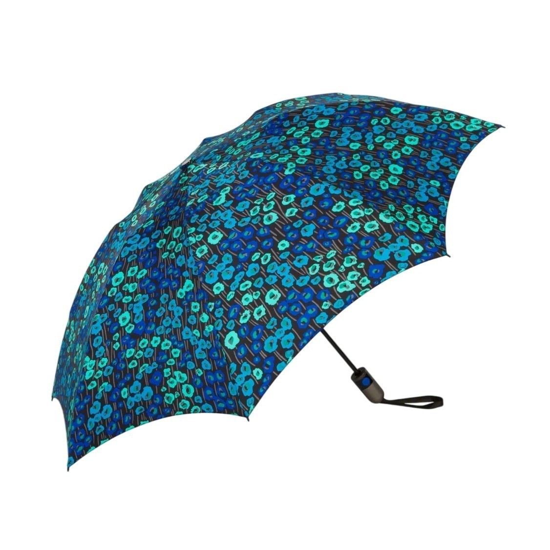 NWT ShedRain UnbelievaBrella Monet Reverse Closing Umbrella Automatic Open Close