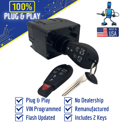 Dodge Charger WIN Module Wireless Ignition Node -Programmed w/Keys