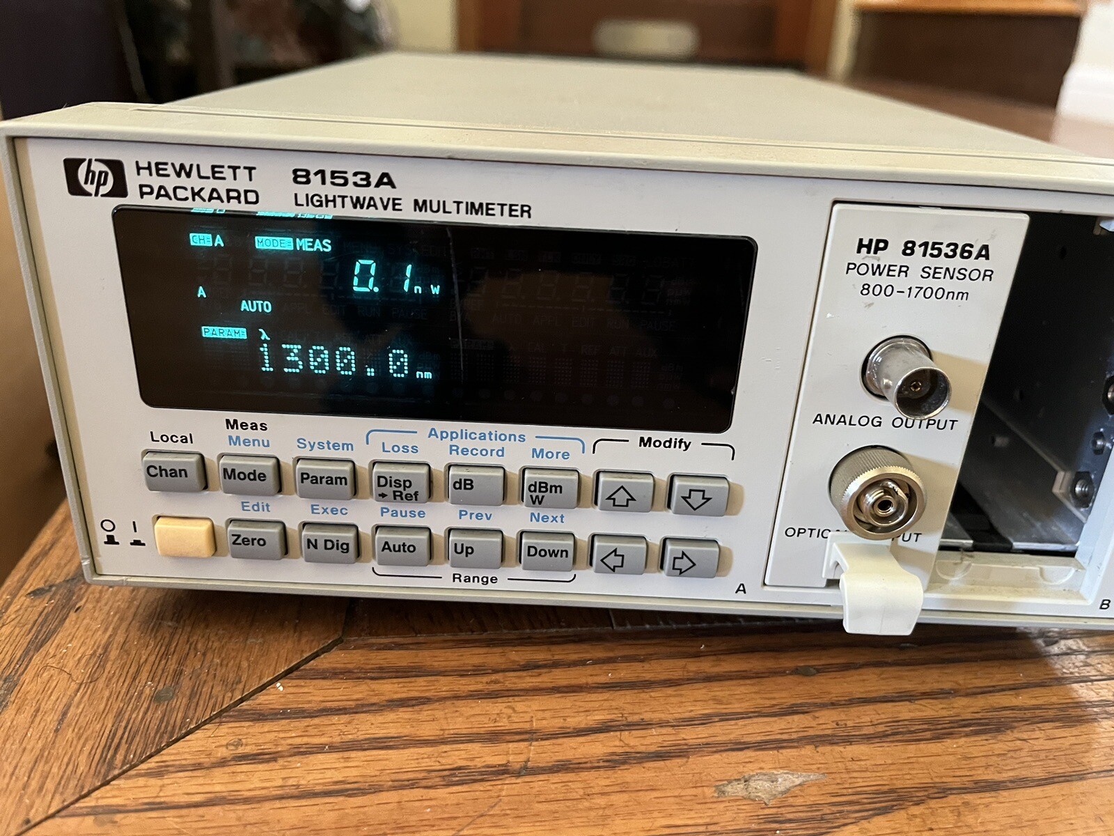 Fully Functional HP 81536A Sensor Module with FC Interface (tested pass)