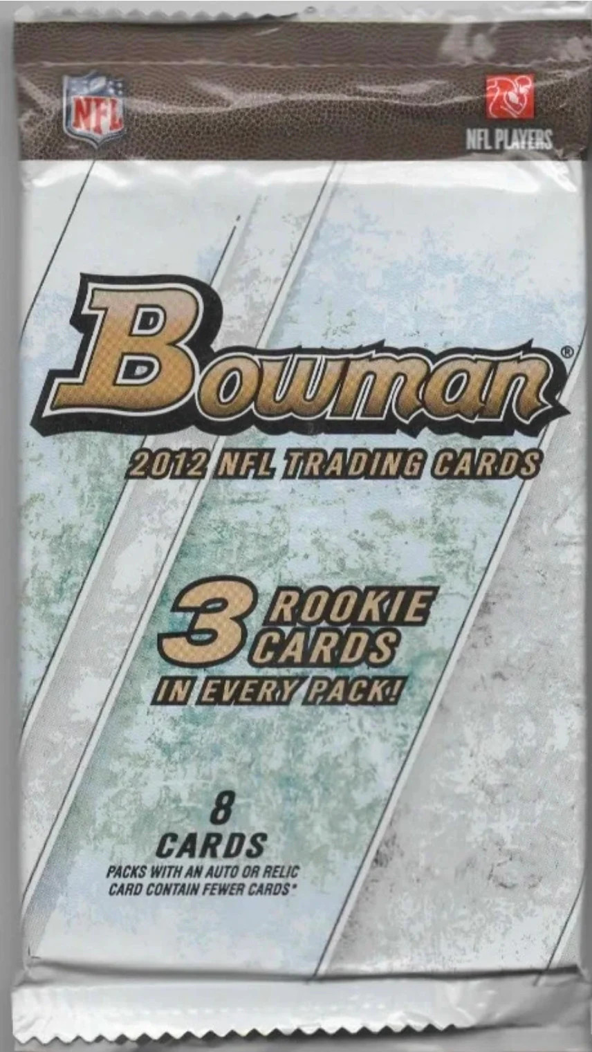 2012 Bowman Football Pack - 3 Rookies!