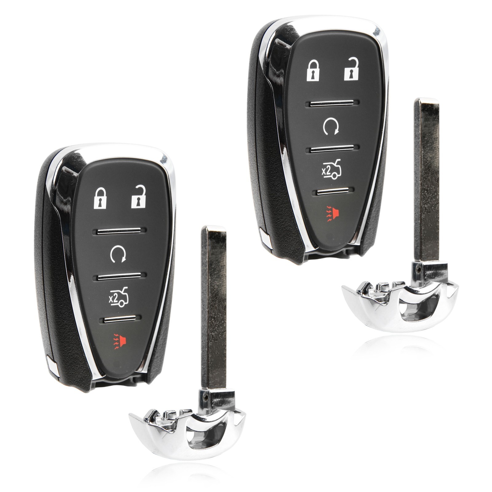 2 Key Fob Remote for 2021-2024 Chevrolet Camaro Malibu 5-Button (HYQ4ES)