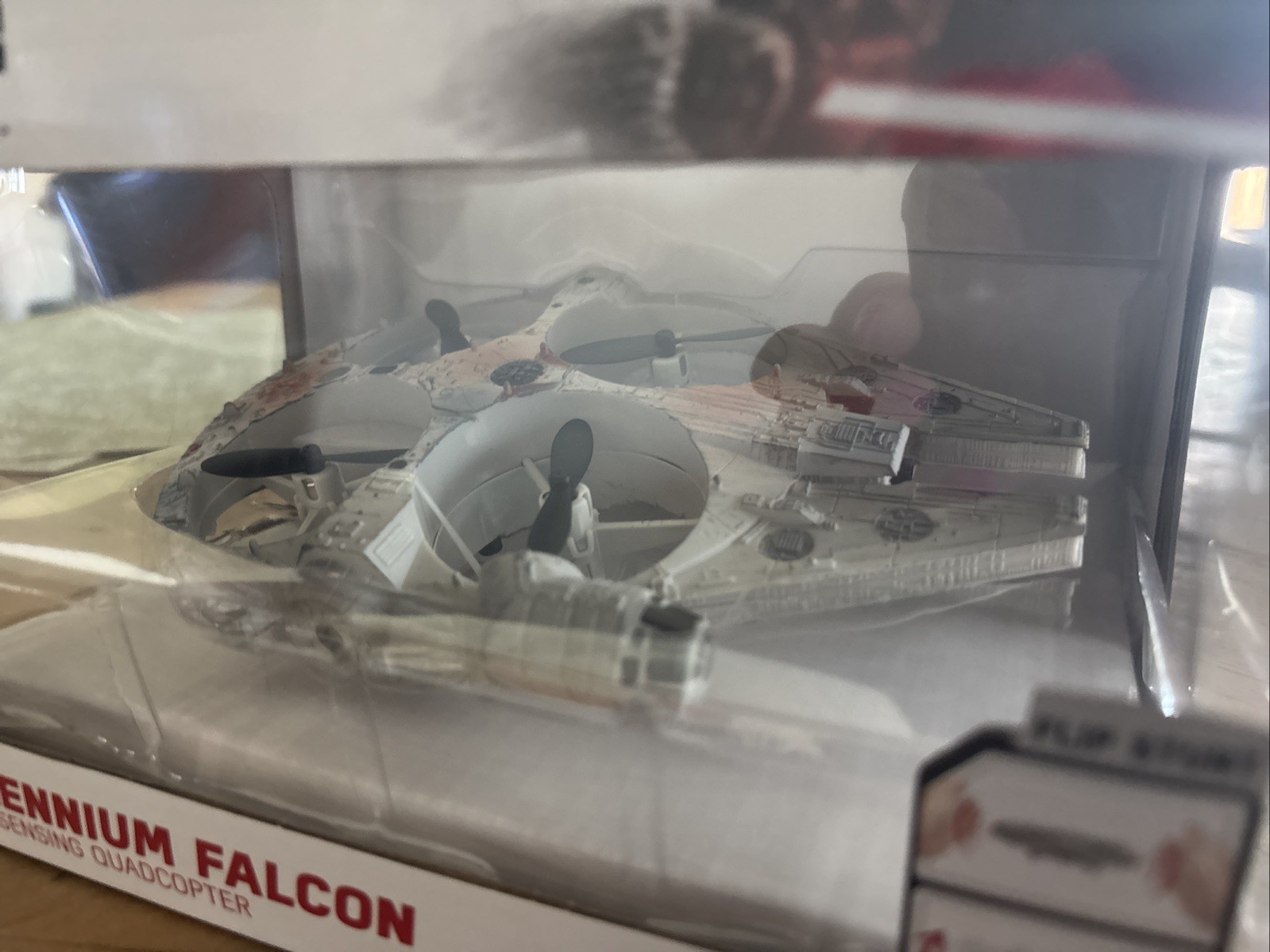 Star Wars Millenium Falcon Motion Sensing QuadCopter LED with USB Charger