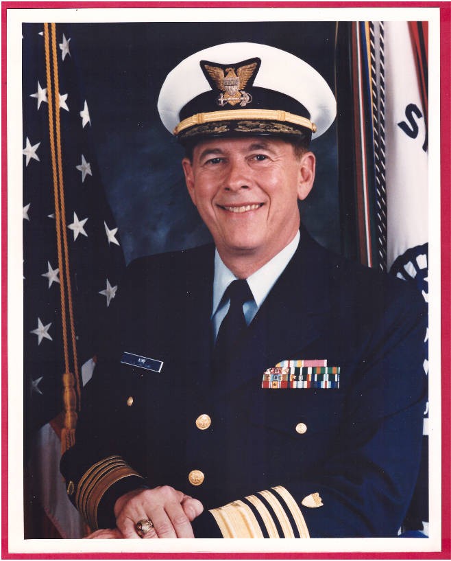 1990 Admiral John W. Kline Commandant USCG Coast Guard 8x10 Original Photo