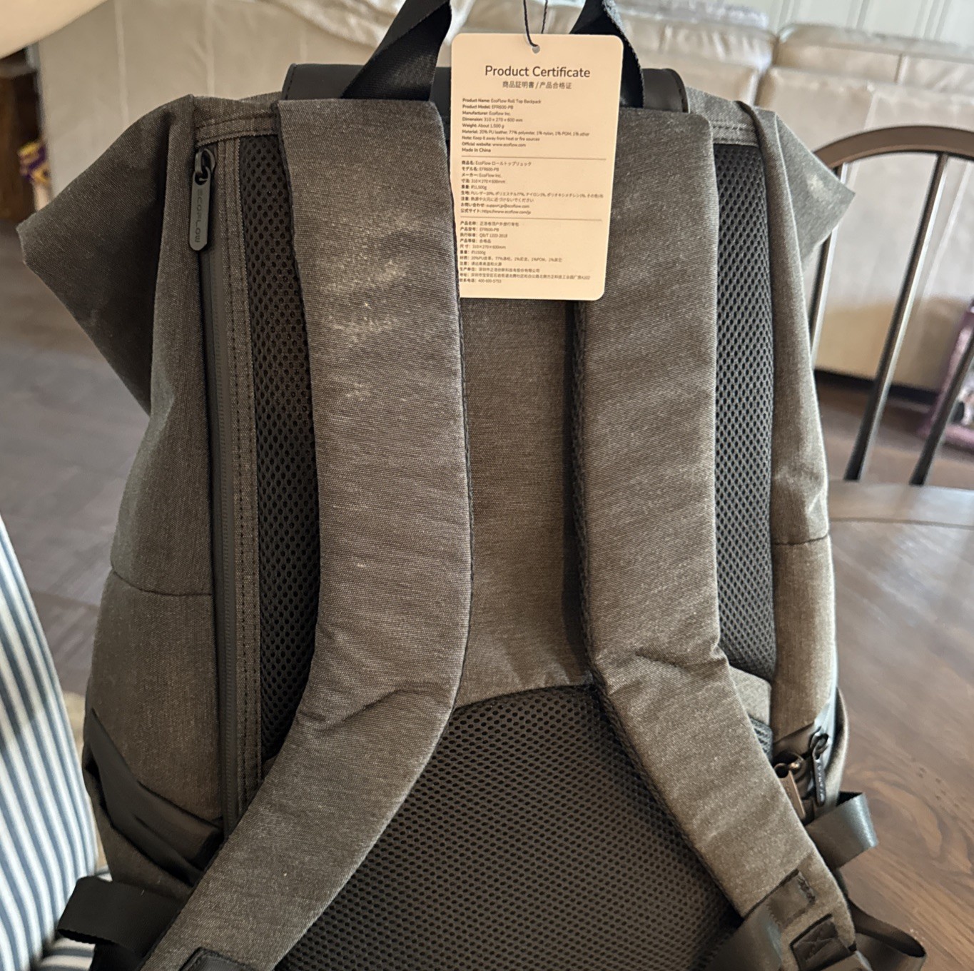 Ecoflow Roll Top Backpack