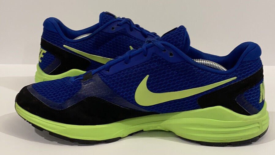 MEN'S GUYS NIKE LUNAR EDGE 12 RUNNING TRAINING SHOES SNEAKERS BLUE NEW $92 400