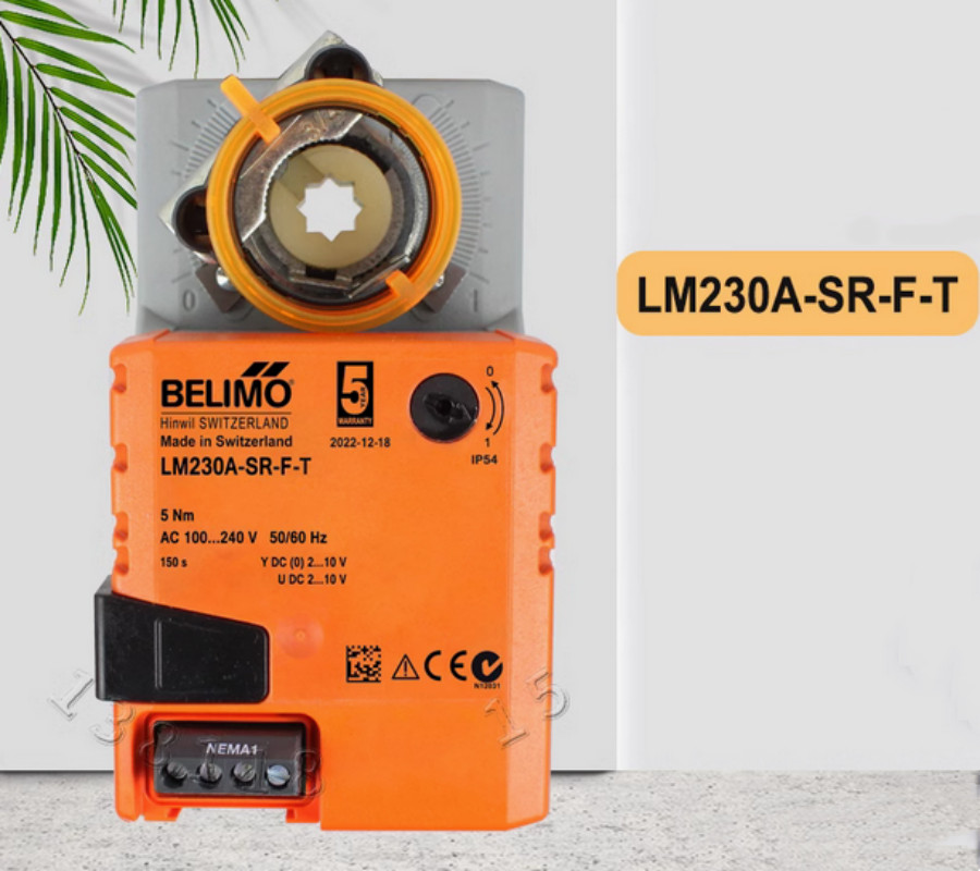 BELIMO LM230A-SR-F-T Damper Actuator 5Nm 100-240VAC