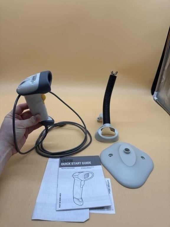 Symbol LS2208 General Handheld Laser Barcode Scanner With Cable