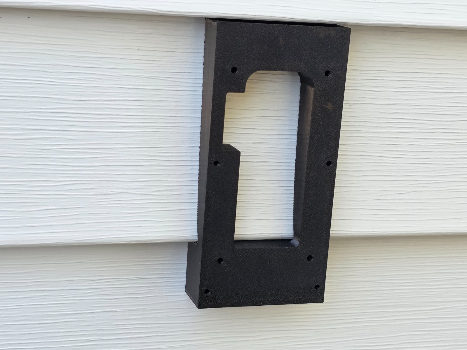 No-Drill Vinyl Siding Mounting Bracket Ring Battery Newest Model, Pro, Plus