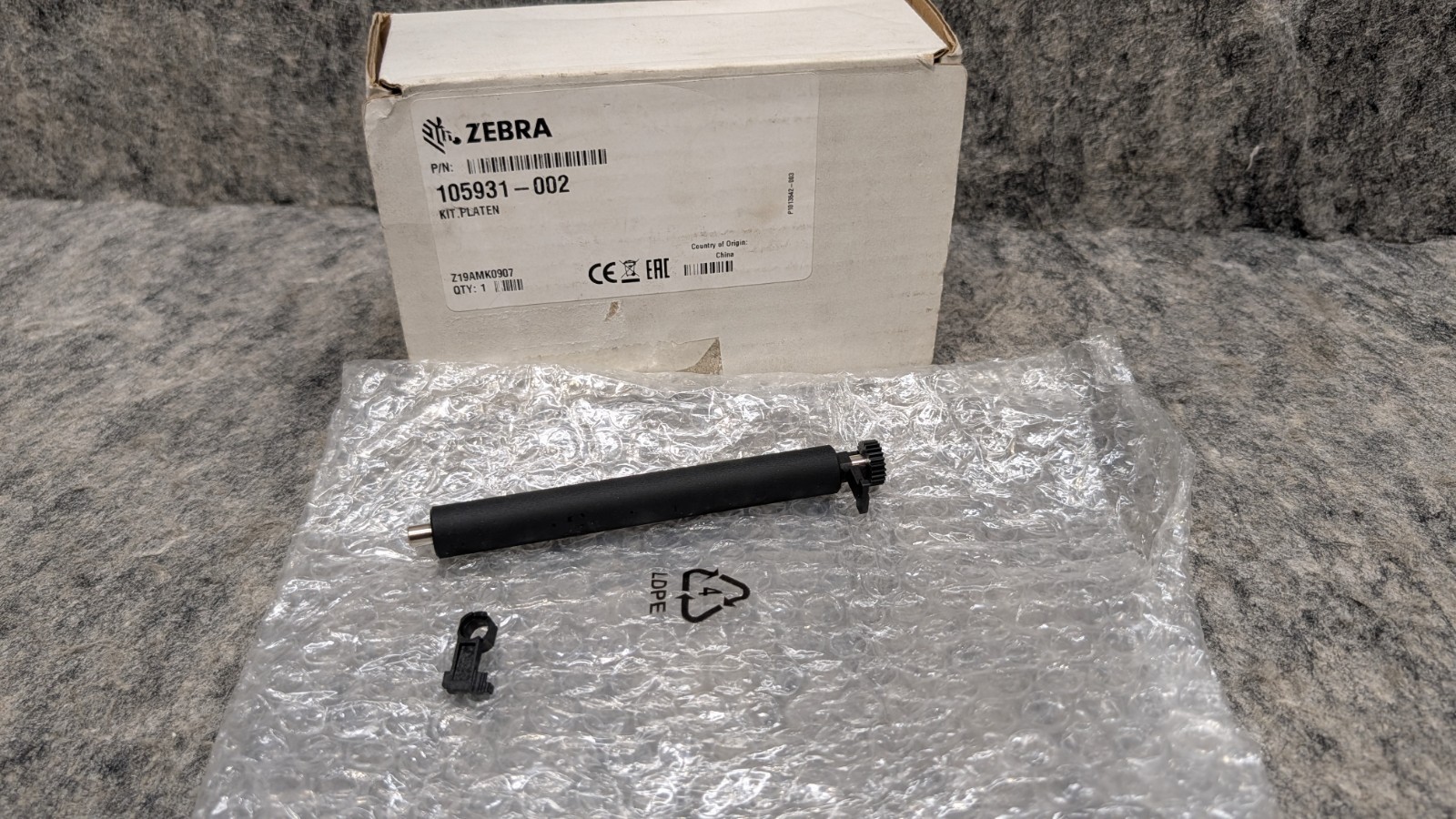 Zebra Platen Roller Kit Printer Replacement Part 105931-002 OEM 🔥New🔥
