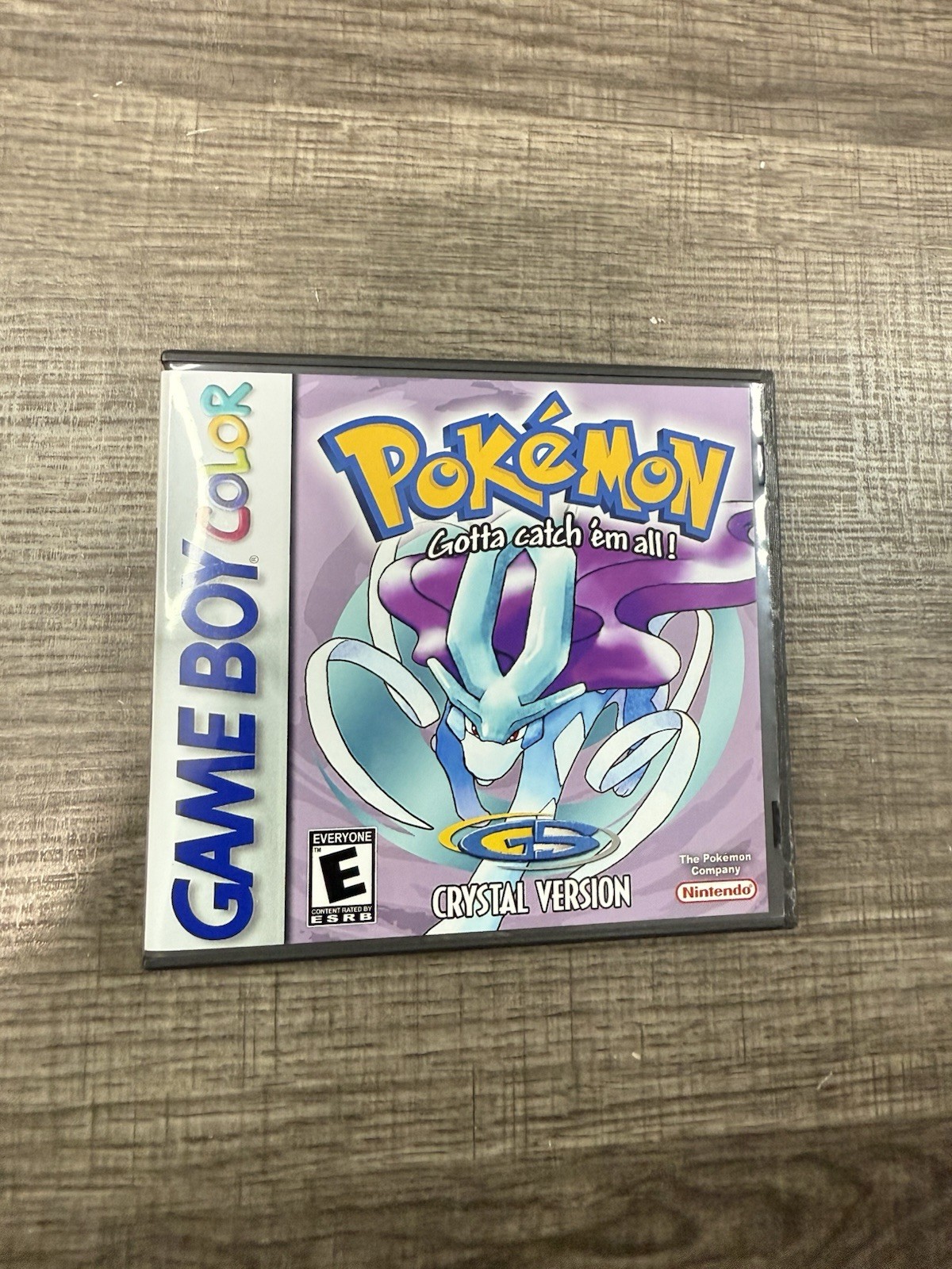 Pokémon Crystal Version Pokemon CASE ONLY Game Boy Color GBC Box