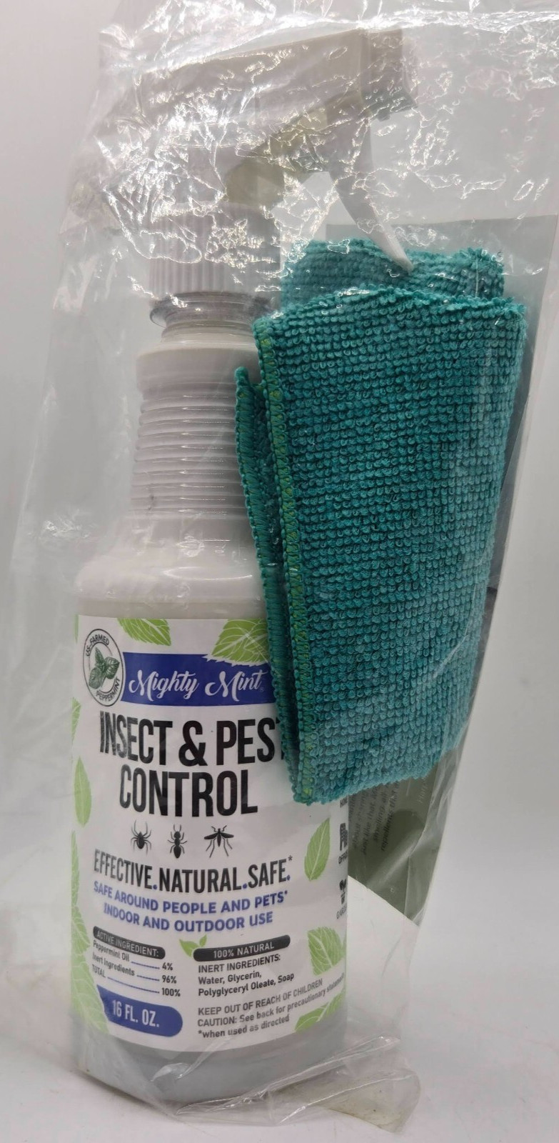 Mighty Mint 16 Oz Peppermint Oil Insect & Pest Spray - Spiders Ants Mosquitos