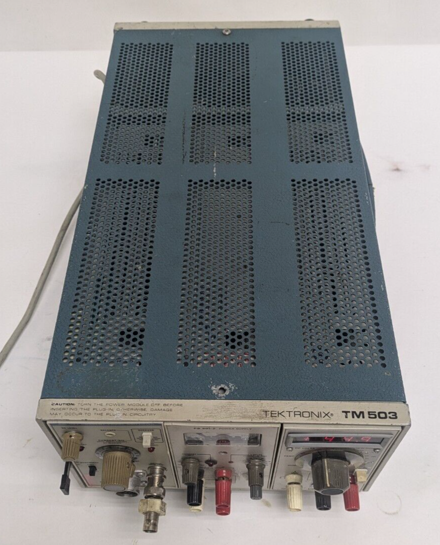 Current Probe - Tektronix TM503 W/ 3x Modules