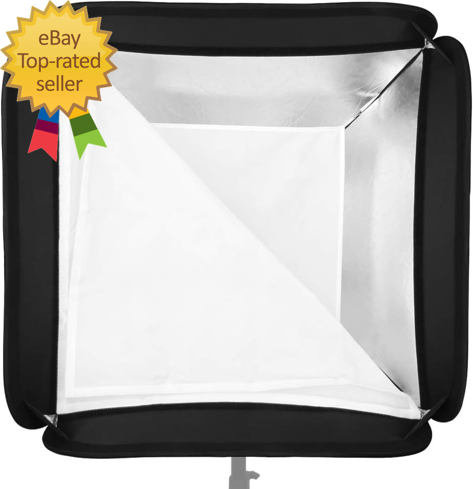 Softbox 32''X32'' 80Cmx80Cm Fast Setup Foldable Bowens Mount Softbox