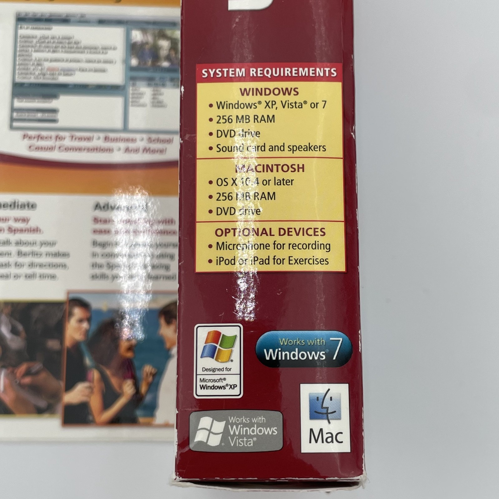 Berlitz Spanish Premier Learning Software For Mac, Windows XP, Vista, And 7