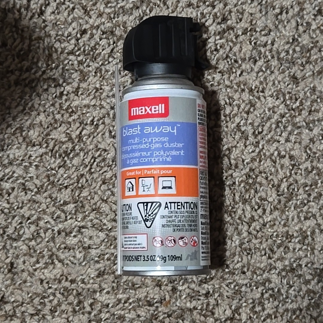 MAXELL Blast Away™ Multi-purpose Duster- 6 Pack Case Box / CA-5 3.5oz. / Sealed