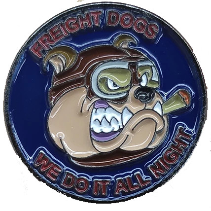 Freight Dogs Pin
