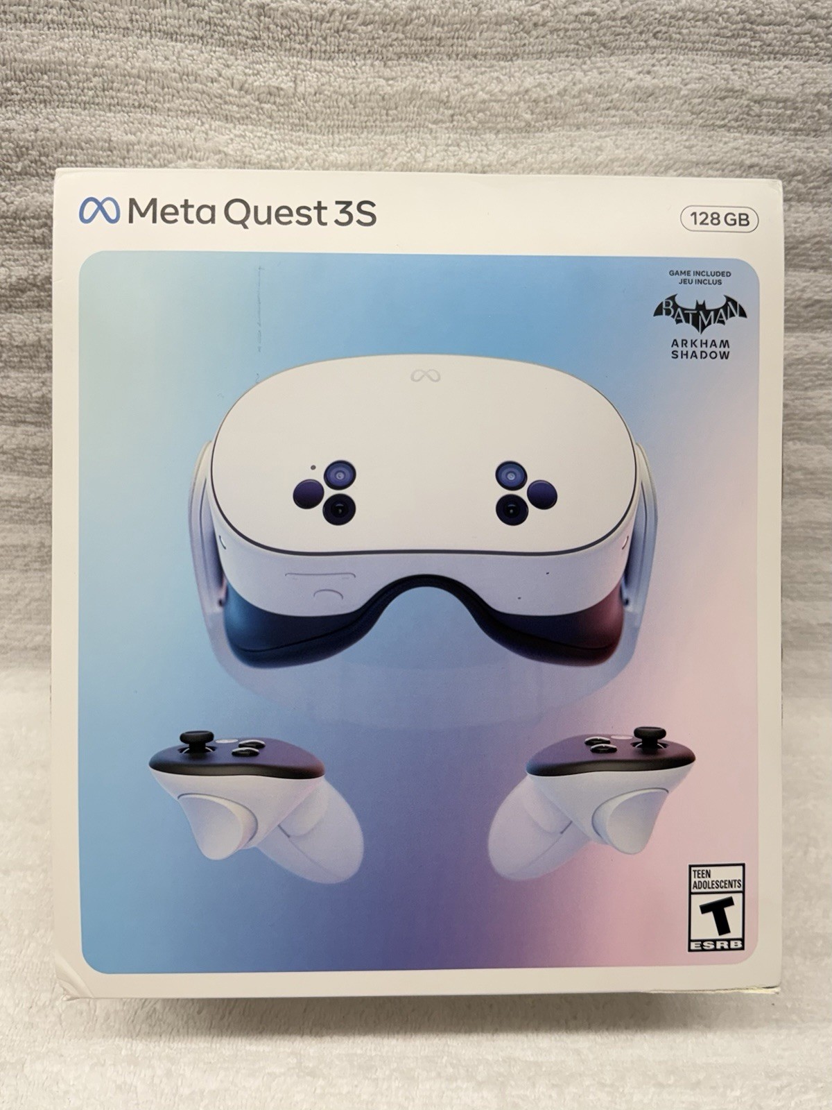 Meta Quest 3S Virtual Reality Headset 128GB - Open Box - New ~ Batman Arkham