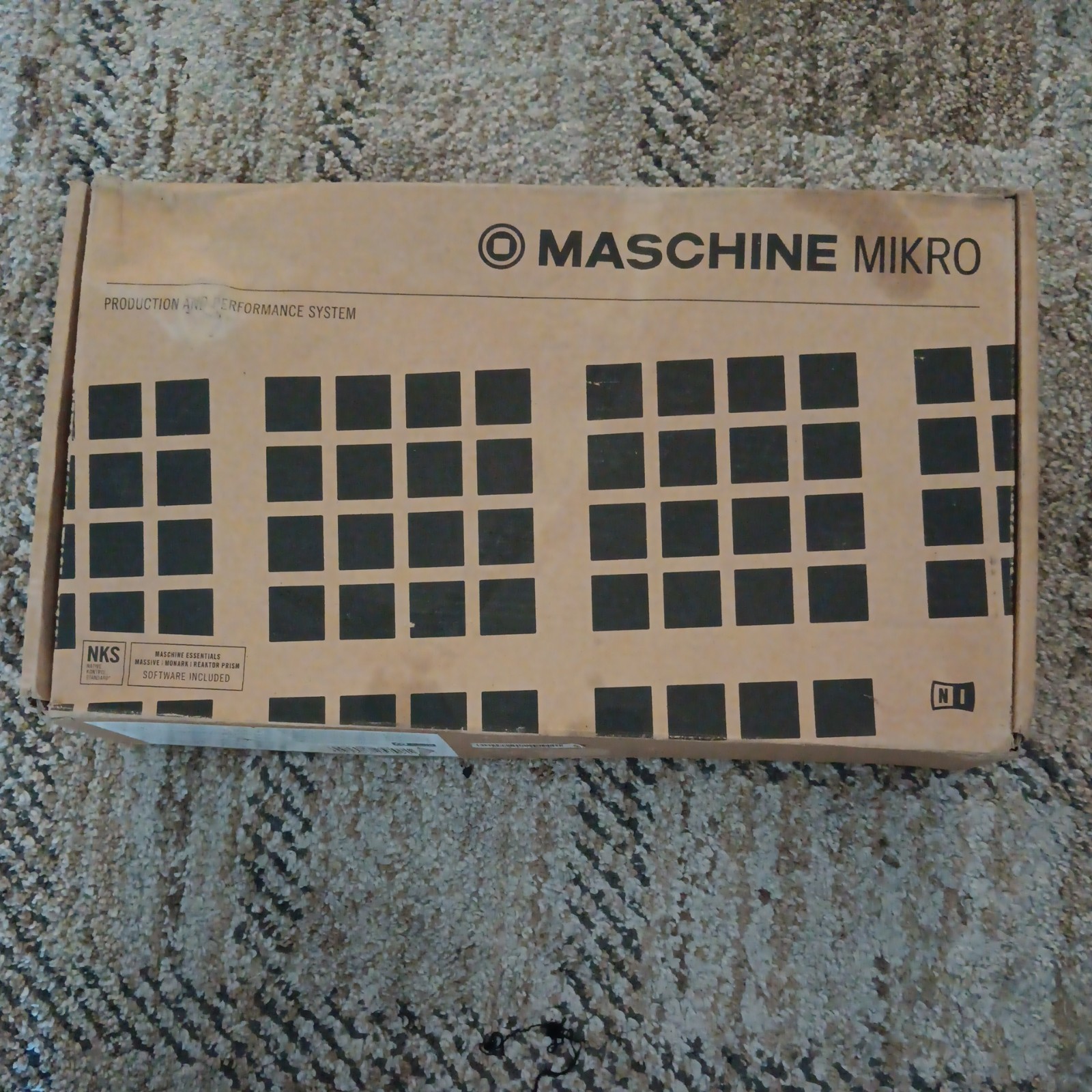 Native Instruments Maschine Mikro MK3 Sampler Sequencer Black 16 Pads