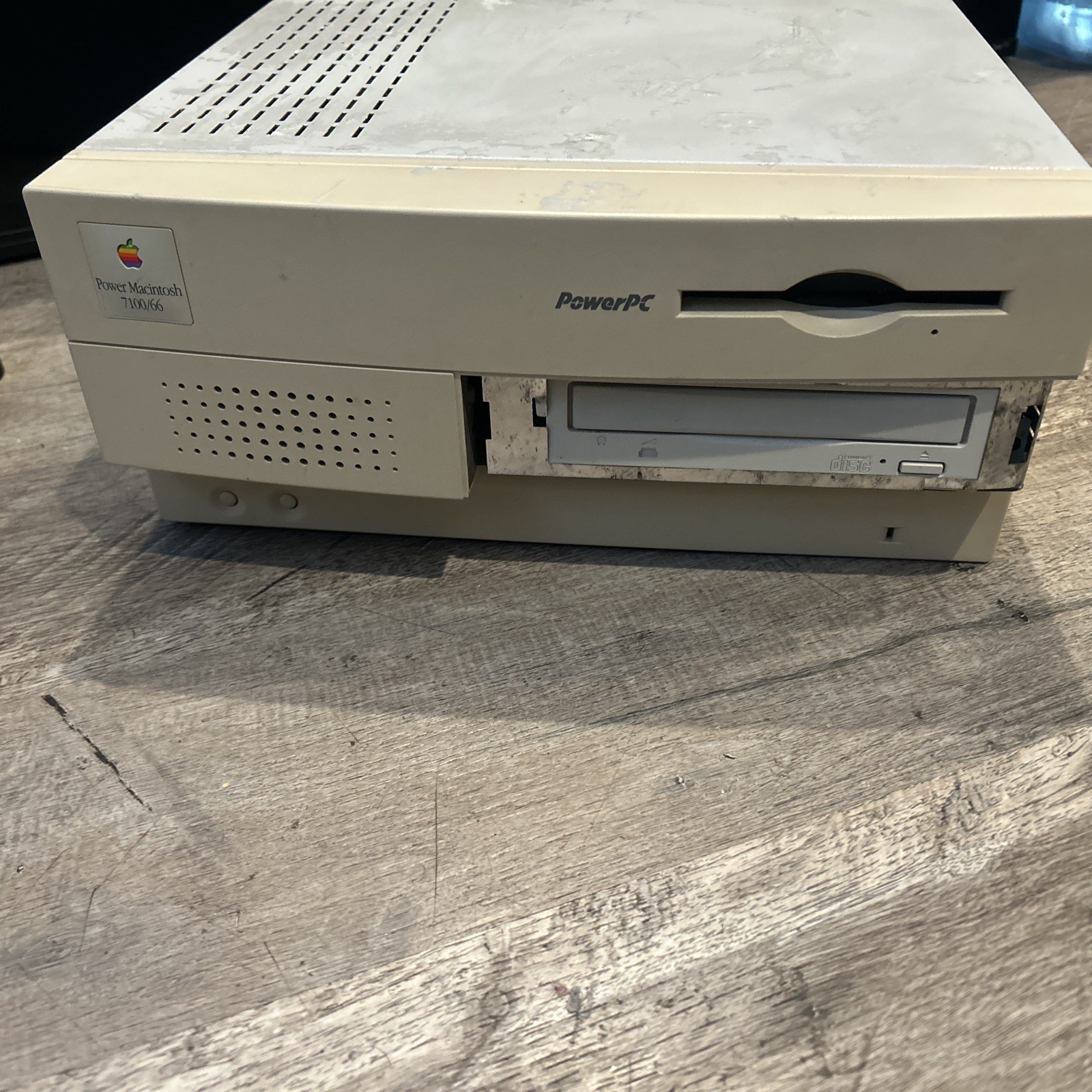*VINTAGE OLD TECH  Apple Power Macintosh 7500/100 PowerPC AS IS Untested