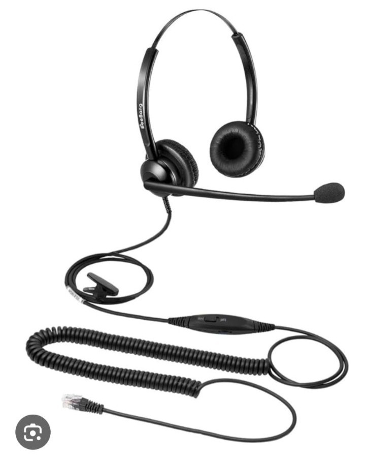 Arama Call Center Headset Model A602 Office Desk IP Phone Headset RJ9