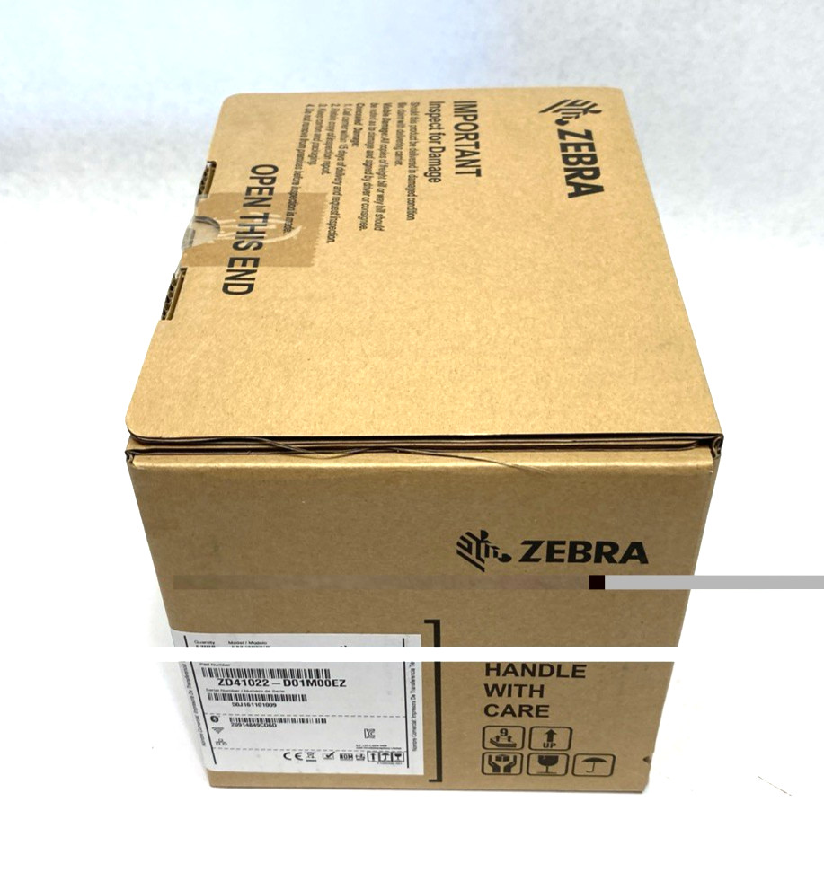 Zebra ZD410 Compact Barcode Printer ZD41022-D01M00EZ, USB & Bluetooth Interface