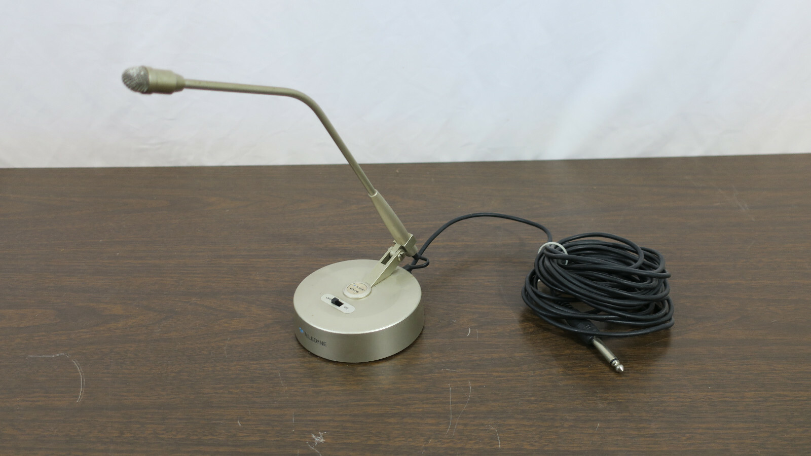 Teledyne Desk Type Unidirectional Microphone EO-310 AS-IS Free Shipping