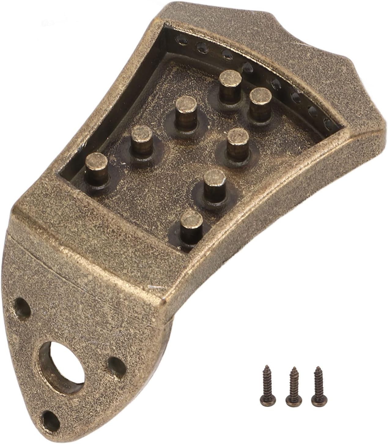 Mandolin Tailpiece Metal Bridge Replacement Part Musical Instruments Bronze