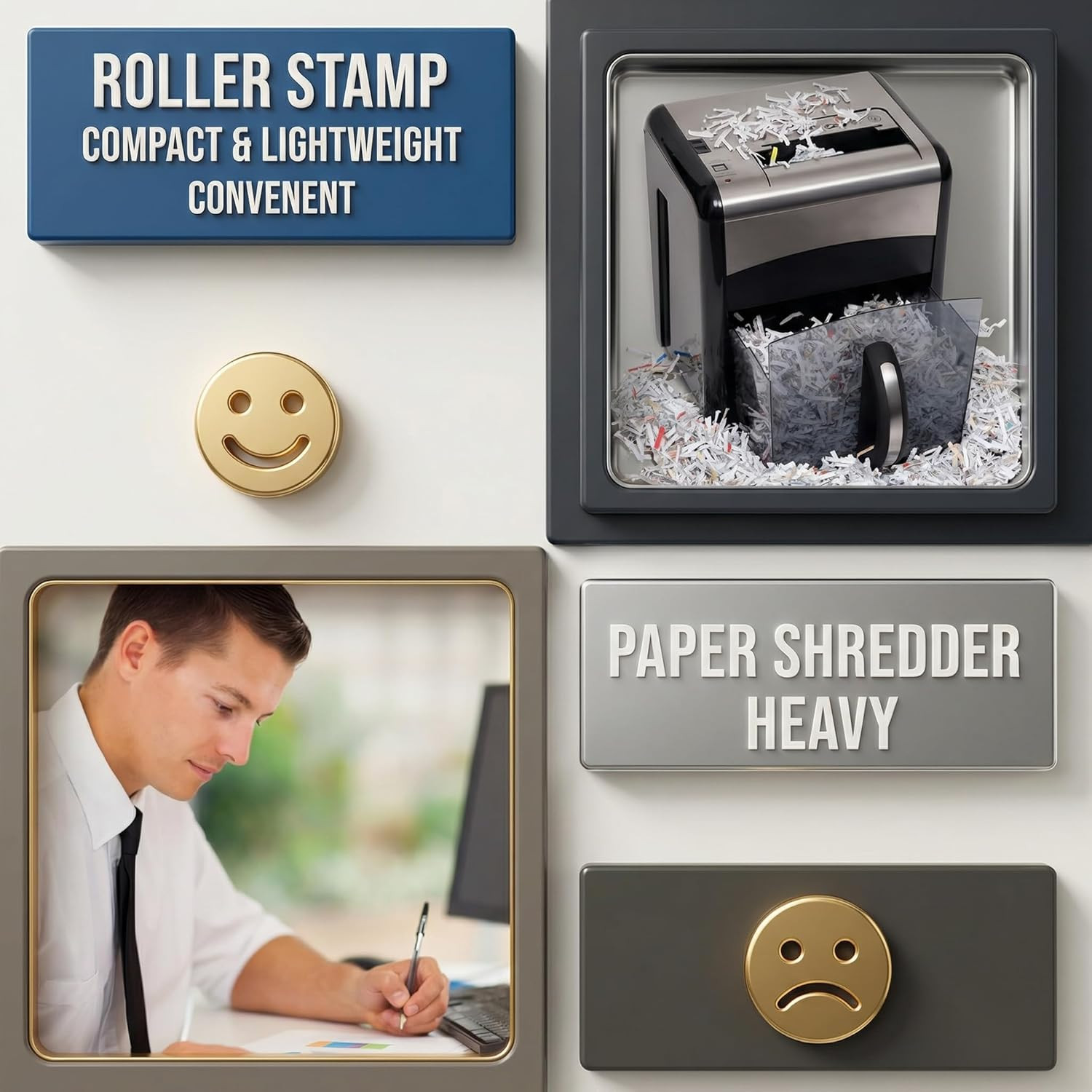 2 Pack Identity Protection Roller Stamp Identity Theft, Confidential, Privacy Ro