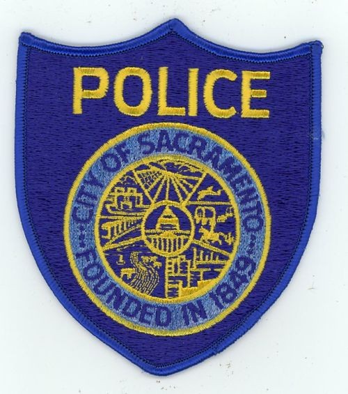 CALIFORNIA CA SACRAMENTO POLICE NICE SHOULDER PATCH SHERIFF