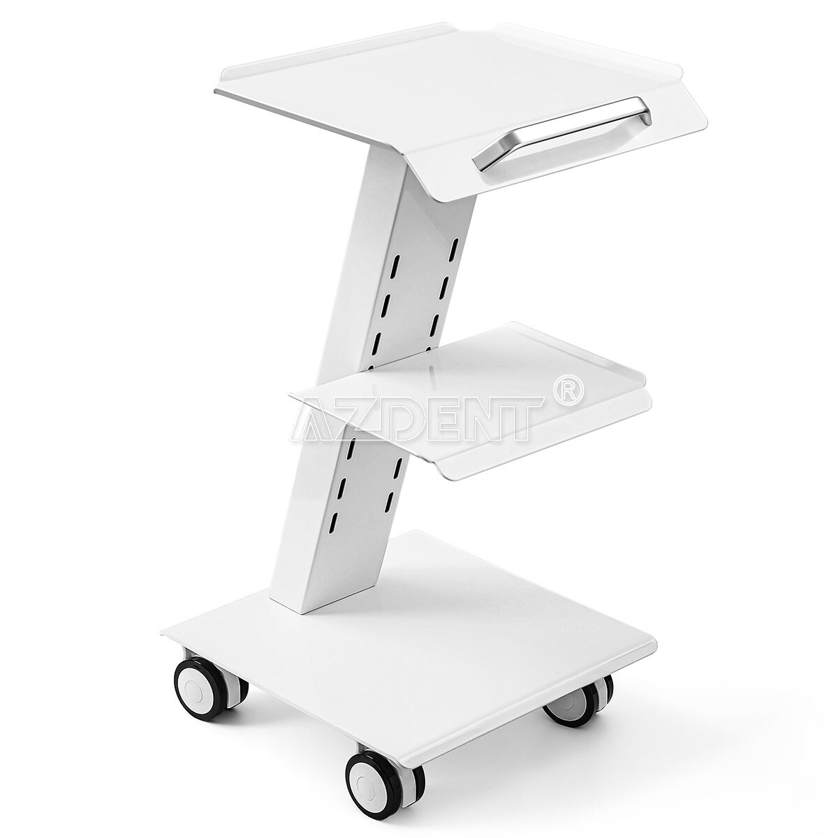 US Medical Dental Trolley Built-in Socket Cart Mobile Instrument Hospital Home