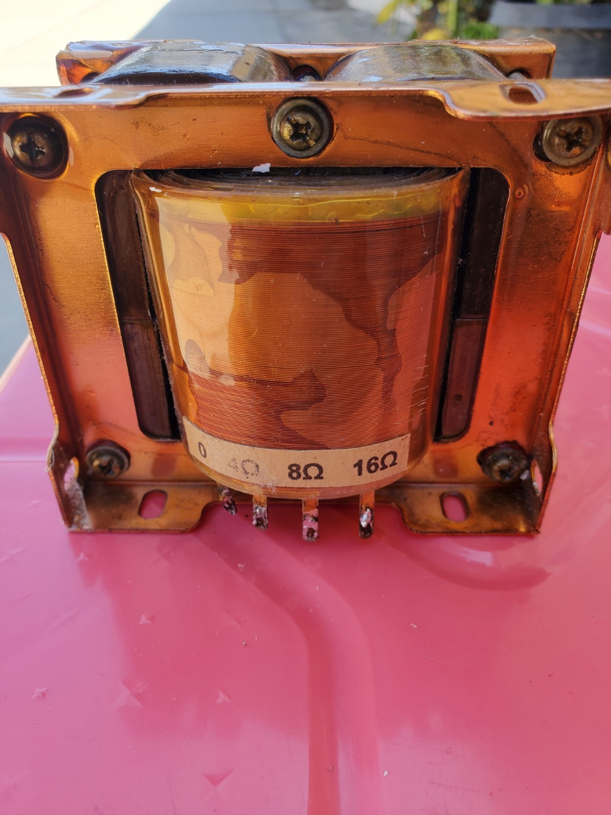 A Pair Amorphous C-type 4c single-ended output tube transformer 3.5K:16-8-4-0ohm