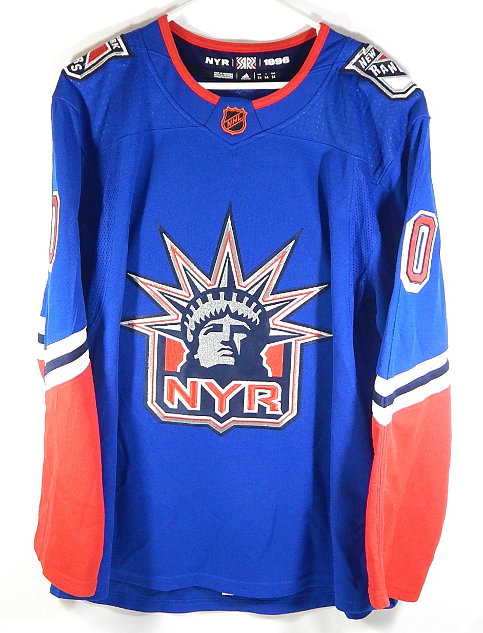 Artemi Panarin #10 New York Rangers 1996 Ed. Adidas Primegreen Hockey Jersey 54