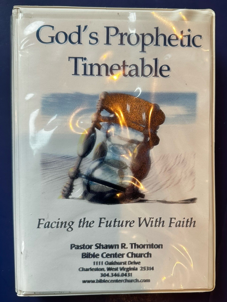 SET OF 7 SERMON TAPES ‘GOD’S PROPHETIC TIMETABLE’ By Shawn Thornton